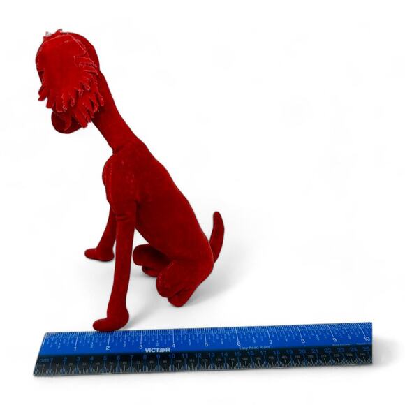 Vintage Dakin Dream Pets Red Poodle Dog Puppy Stuffed Velvet 9" Japan Collector - Picture 13 of 13